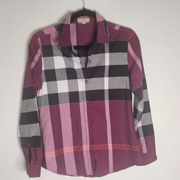 Burberry Brit Button Down Shirt, Size Large - Picture 2 of 11